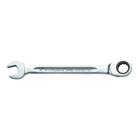 STAHLWILLE OPEN-RATCH 17 open-end ratchet spanner width across flats 8 mm length 144 mm ( 4000826063 )