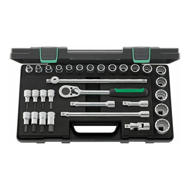 Set di chiavi a bussola STAHLWILLE 50/54/25/6 KN 31 pezzi 1/2 ″ ( 4000826441 )