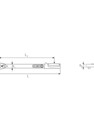 STAHLWILLE Clé dynamométrique 721/20 Quick 1/2 ″ 40 - 200 Nm ( 4000826604 )