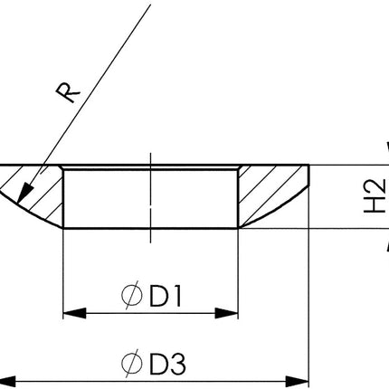 AMF Kugelscheibe DIN 6319C für Schrauben M12 ( 4000833458 )