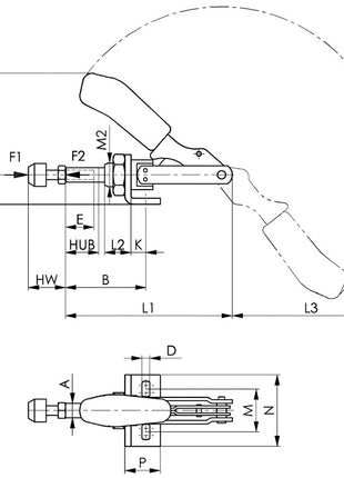 AMF Schubstangenspanner Nr. 6841 Größe 0 ( 4000833515 )