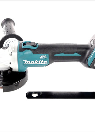 Makita DGA 456 RTJ Akku Winkelschleifer 18 V 115mm Brushless + 2x Akku 5,0Ah + Ladegerät + Makpac - Toolbrothers