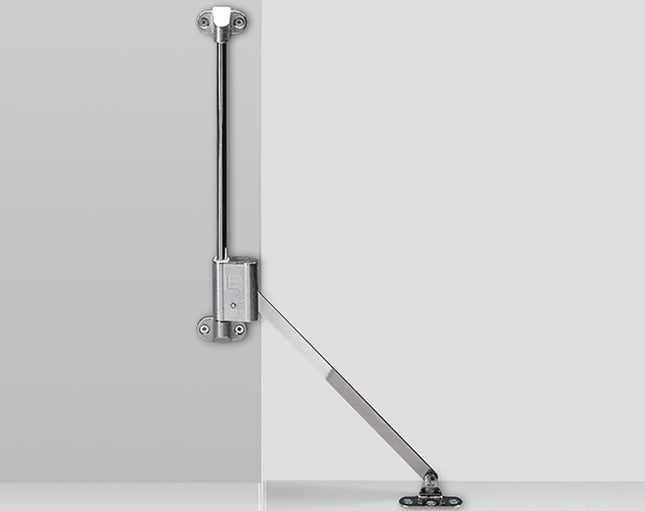 HETTICH Classic D staffa per ammortizzatore con cuscinetto L 258 D in acciaio nichelato ( 8000608947 )