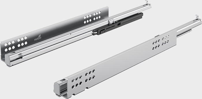 HETTICH Vollauszug Quadro V6 mit Silent System Stahl verzinkt ( 3000271490 )