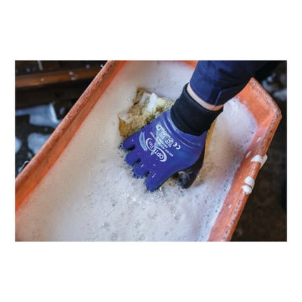 Guanti OPTIFLEX invernali Aqua Guard taglia 8 nero/blu ( 8000140392 )