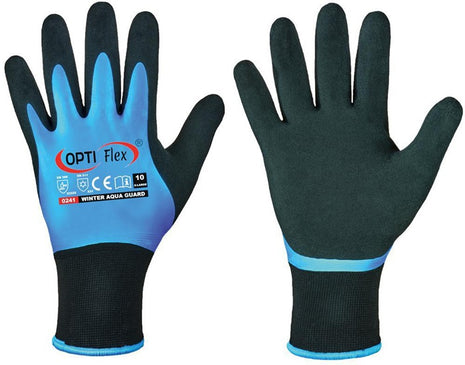 OPTIFLEX Guantes invierno Aqua Guard talla 11 negro/azul (8000140395)