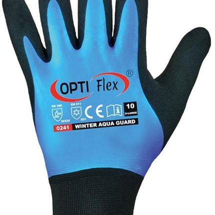 Guanti OPTIFLEX invernali Aqua Guard taglia 11 nero/blu ( 8000140395 )