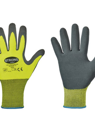 STRONGHAND gloves Flexter size 7 neon yellow/grey ( 4000391067 )