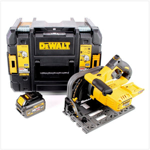 Sega a immersione a batteria DeWalt DCS 520 54 V Flexvolt 165 mm + 1x batteria 6,0 Ah + T-STAK - senza caricabatterie
