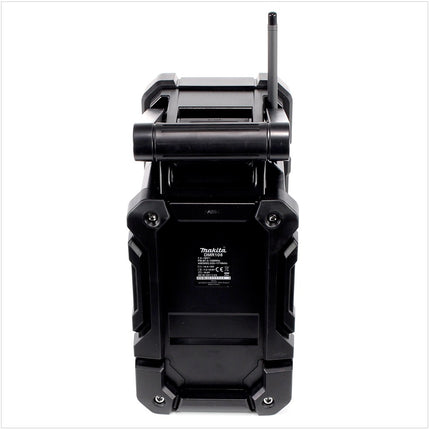 Makita DMR 108 Z B 7,2 - 18 V Akku Baustellen Radio mit Bluetooth Schwarz Solo - ohne Akkus und Ladegerät - Toolbrothers