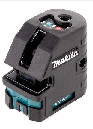 Makita SK 103 PZ roter Kreuzlinienlaser mit Laser Target und Zubehör - Toolbrothers