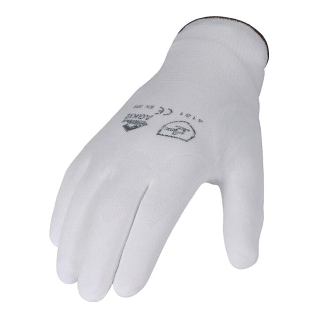 Guanti ASATEX taglia 8 bianco ( 4000371247 )