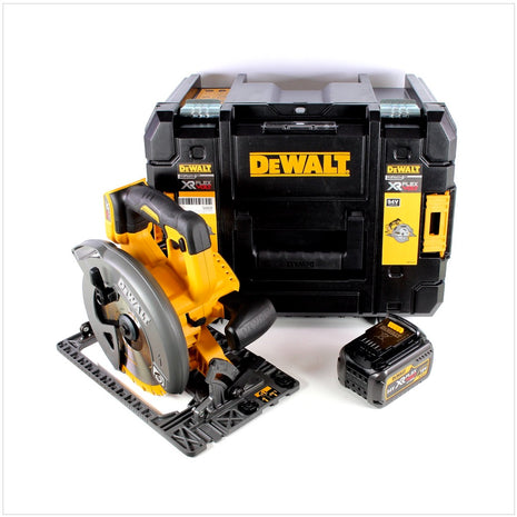 DeWalt DCS 576 Akku Handkreissäge FlexVolt 54 V 190 mm Brushless + 1x Akku 6,0 Ah + T-STAK - ohne Ladegerät - Toolbrothers