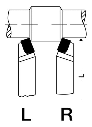 WILKE Outils à charioter DIN 4971 ISO1 10 x 10 mm ( 4118601052 )