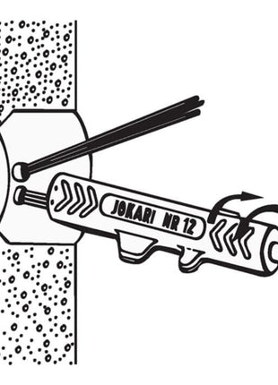 JOKARI Abmantelungswerkzeug No. 12 Gesamtlänge 124 mm ( 4000817914 )