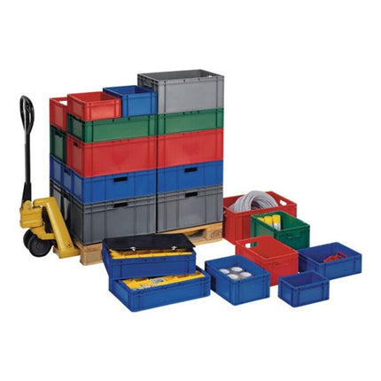 Contenitore impilabile per il trasporto LA-KA-PE L600xL400xH145mm ( 9000449380 )