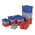 LA-KA-PE Contenitore girevole impilabile PP grigio ( 9000446192 )