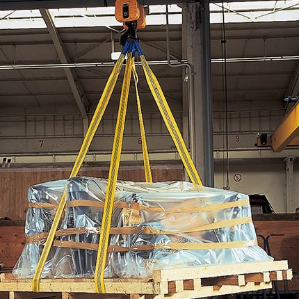 Braca di sollevamento DOLEZYCH DIN EN 1492-1 lunghezza 6 m verde ( 4000365424 )