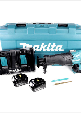 Makita DJR 360 PMK Akku Reciprosäge 36V ( 2x18V ) Brushless Säbelsäge im Koffer + 2x 4,0 Ah Akku + Ladegerät - Toolbrothers