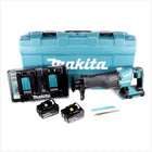 Makita DJR 360 PTK akumulatorowa bezszczotkowa pilarka szablasta 36V ( 2x18V ) w walizce + 2x akumulator 5,0 Ah + ładowarka