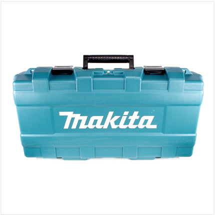 Makita DJR 360 PTK Seghetto diritto 18Vx2 ( 36V ) a batteria in valigetta + 2x Batterie BL 1850 5,0 Ah + Caricabatterie doppio DC 18 RD