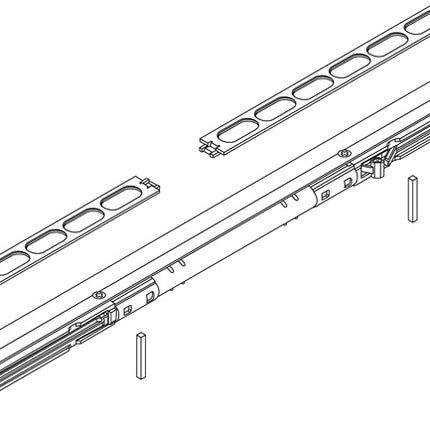 GEZE meccanismo di chiusura morbida Levolan 60 SoftstopDuo set completo su entrambi i lati ( 3000255372 )