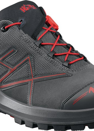 Zapato de seguridad HAIX Connexis® GTX talla baja 9,5 (44) gris/rojo (4721000564)