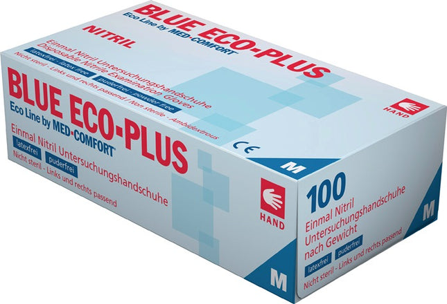 Guanti monouso AMPRI Blu Eco Plus taglia M blu ( 4000371520 )