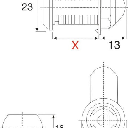 BMB Hebelverschluss System 600 verschiedenschließend ( 3000271860 )