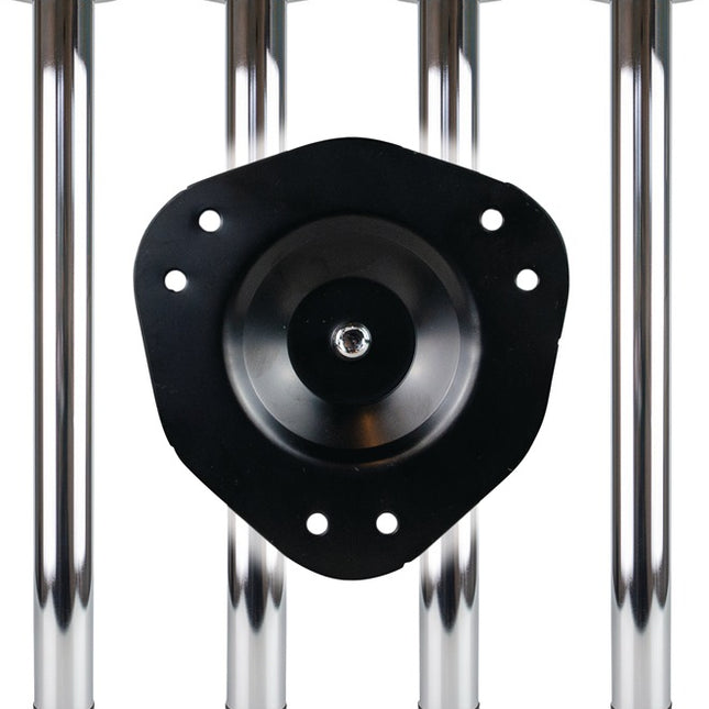 Set di gambe per tavolo BMB cromo lucido 80 mm altezza 710 mm ( 3000273149 )