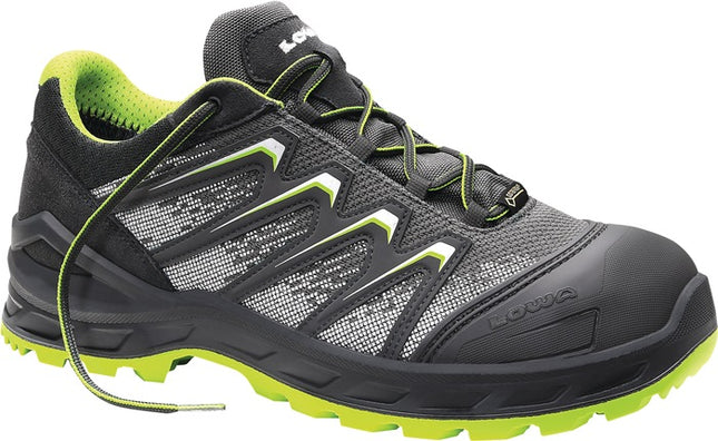 LOWA scarpa di sicurezza Larrox Work GTX grey Lo taglia 48 grigio/verde ( 8000468873 )