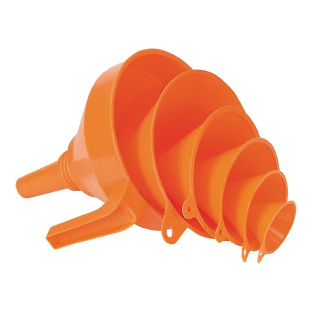 Set di imbuti PRESSOL 6 pezzi 50, 75, 100, 120, 150, 160 mm ( 4300600317 )