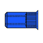 GESIPA Blindnietmutter Nietschaft d x l 7 x 12,5 mm M5 ( 4000813566 )