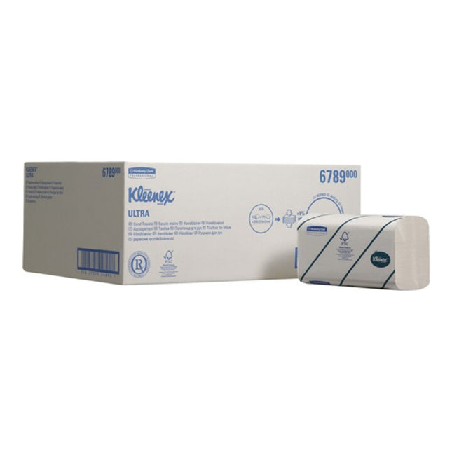 Asciugamano KLEENEX 6789 a 2 veli, bianco brillante goffrato ( 9000474312 )