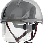 Casco da arrampicata industriale JSP EVO(R) VISTAshield(R) Dualswitch(TM) bianco/fumo ( 4000370817 )