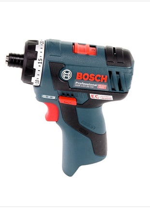 Bosch GSR 12V-20 HX Professional Akku Bohrschrauber mit 2x GBA 12V 4 Ah Akku und GAL 1230 Ladegerät in L-Boxx - Toolbrothers