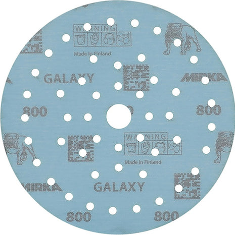 Disco de lijado adhesivo MIRKA GALAXY Grip Multifit 150 mm grano 800 (4000845350)