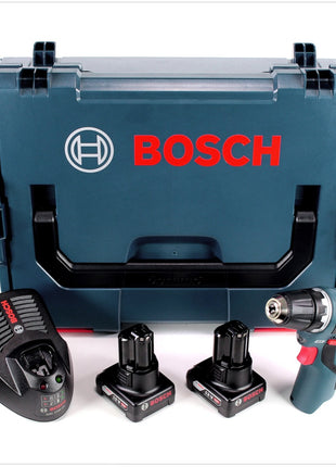 Bosch GSR 12V-20 Professional Akku Bohrschrauber Brushless 20 Nm + L-Boxx + 2x Akku 4,0Ah + 1x Ladegerät - Toolbrothers