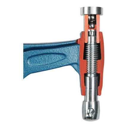 Morsetto a vite URKO 4003-H Larghezza di serraggio 300 mm Sporgenza 120 mm ( 4000831731 )