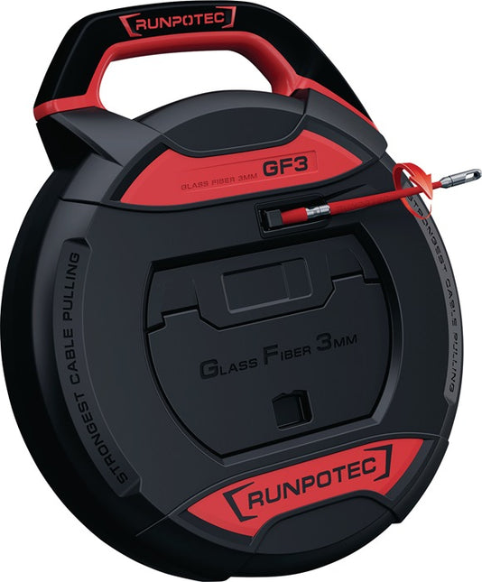 RUNPOTEC Dispositivo di trazione dei cavi GF3 Lunghezza della cinghia 30 m Raggio di curvatura 38 mm ( 4000818668 )