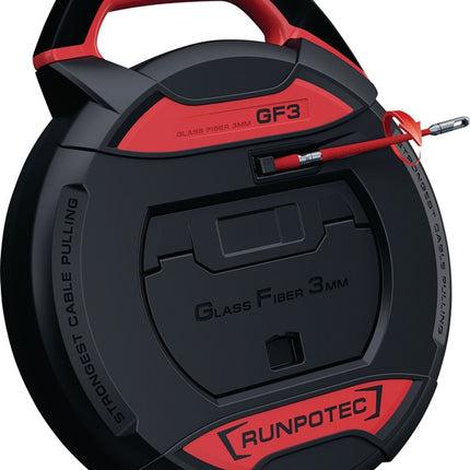 RUNPOTEC Kabeleinziehgerät GF3 Bandlänge 50 m Biegeradius 38 mm ( 4000818669 )