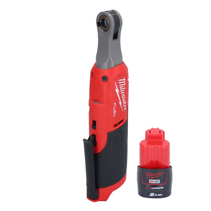 Milwaukee M12 FHIR14-201 cricchetto a batteria 12 V 47 Nm 1/4" brushless + 1x batteria ricaricabile 2,0 Ah - senza caricabatterie