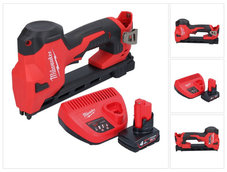 Milwaukee M12 BCST-401 wkrętarka akumulatorowa 12 V 19 x 25,4 mm + 1x akumulator 4,0 Ah + ładowarka