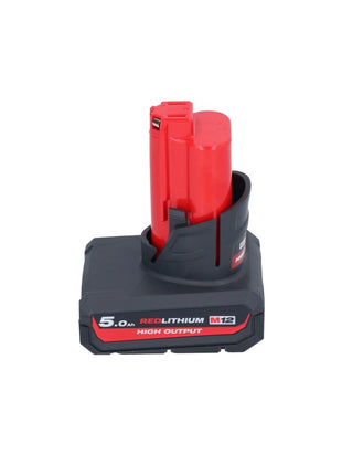 Grapadora a batería Milwaukee M12 BCST-501 12 V 19 x 25,4 mm + 1x batería 5,0 Ah - sin cargador