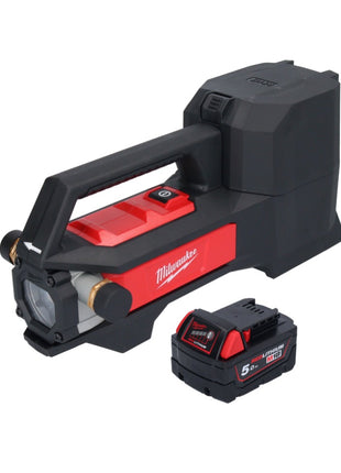 Pompe de transfert de batterie Milwaukee M18 BTP-501 18 V 1817 l/h + 1x batterie 5,0 Ah - sans chargeur