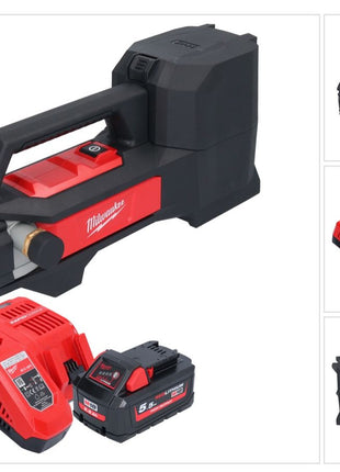 Pompe de transfert de batterie Milwaukee M18 BTP-551 18 V 1817 l/h + 1x batterie 5,5 Ah + chargeur