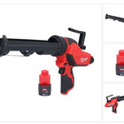 Milwaukee M12 PCG/310-201 Akku Kartuschenpresse 12 V 310 ml + 1x Akku 2,0 Ah - ohne Ladegerät