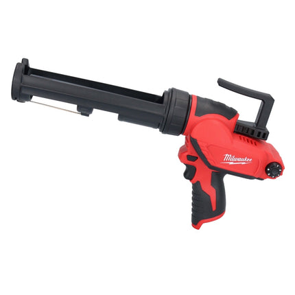 Milwaukee M12 PCG/310-202 Pistola per cartucce a batteria 12 V 310 ml + 2x batteria 2,0 Ah + caricabatteria