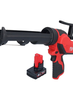 Pistola de cartuchos a batería Milwaukee M12 PCG/310-401 12 V 310 ml + 1x batería 4,0 Ah - sin cargador