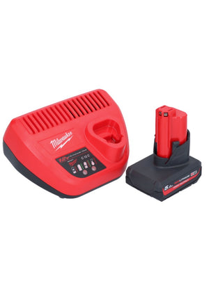 Odkurzacz akumulatorowy Milwaukee M12 HV-501 12 V + 1x akumulator 5,0 Ah + ładowarka